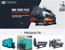 Tablet Screenshot of china-boilers.com